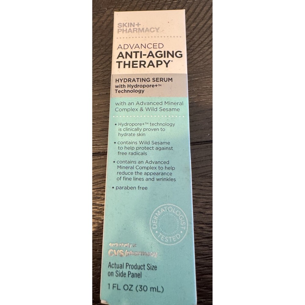 Skin+ Pharmacy Advanced Anti-Aging Therapy Hydrating Serum 1 oz